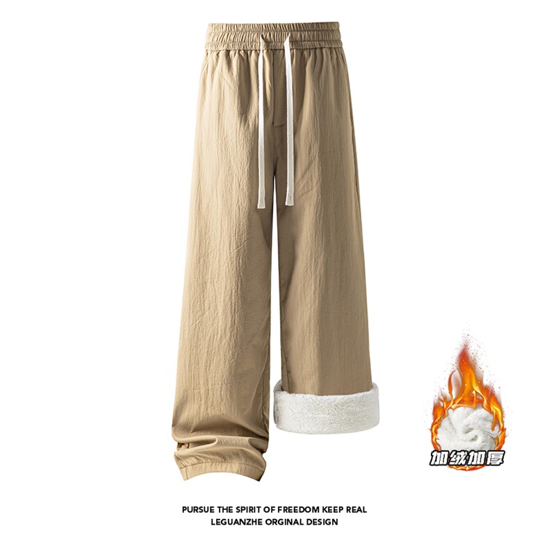 2025冬季新款白底超厚北极绒防水棉裤M-5XLHK251004-特P35，男装棉裤，电商A022