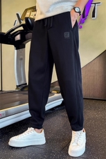 2025新款秋季休闲裤男潮牌束脚卫裤A313-8820591-P55，男装休闲裤，电商A313
