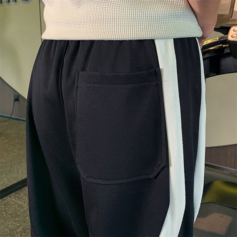 23新秋款运动裤社会小伙风韩版店主风痞帅抖音直播,女装休闲裤,星座313B-2(原星座309A-2)