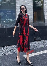 貂绒连衣裙，女装连衣裙，禾瓷