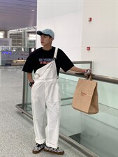 【2025春夏】背带裤男直筒工装裤长裤吊带连体裤女图片