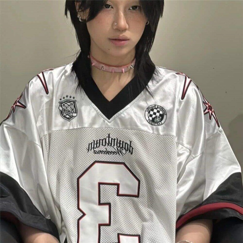 v领冰球服赛车服短袖男凉感T恤情侣款-DX306-P38,男装T恤,星座1007（原301D）