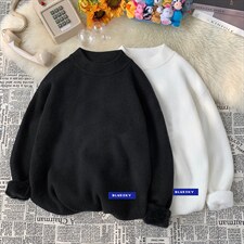 M18202-P45加绒款-P65半高领毛衣男士大码针织衫男毛线衣男,男装针织衫/毛衣,电商A040