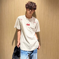 万针全刺绣解构设计260克重磅双纱纯棉高品质美式高街短袖T恤特35，男装T恤，电商A486