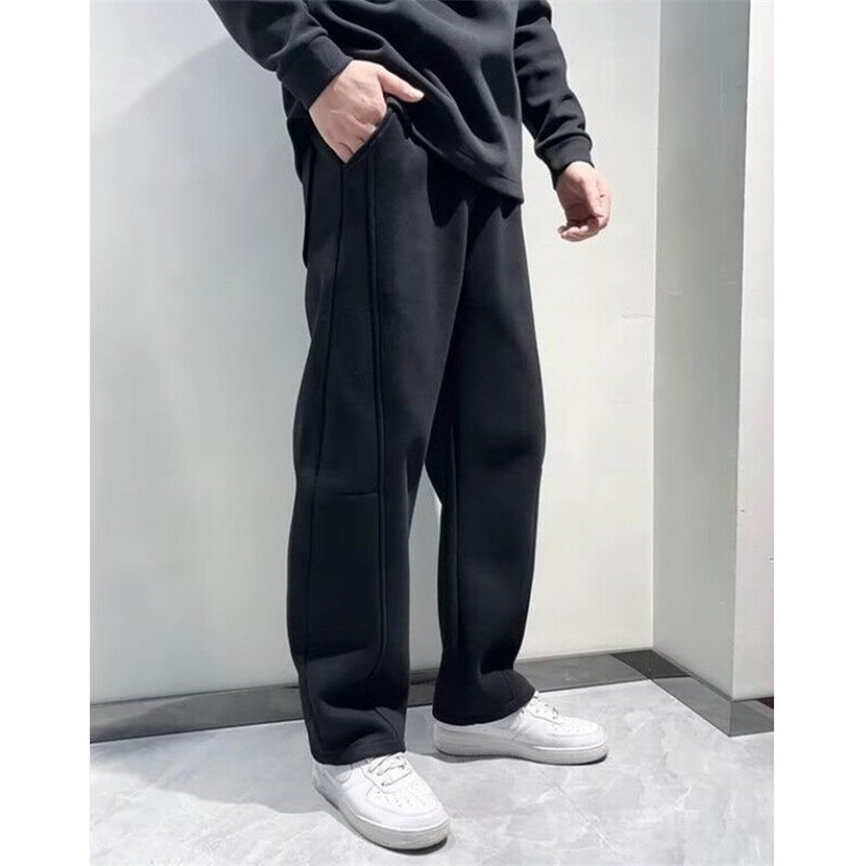 春秋季新款高级舒适加厚重磅肤感棉香蕉平脚裤休闲裤KY195,男装休闲裤,星座1116A（原606A-3）