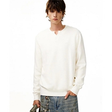 现货2026新款亨利领长袖T恤老钱风华夫格打底衫棉T60-特P50，男装T恤，星座1212