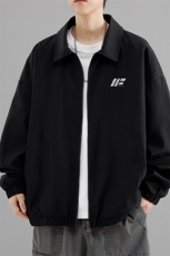新款春款高品质休闲百搭男复古飞行夹克外套JK706P49，男装夹克，电商C408-1(原B339-1)