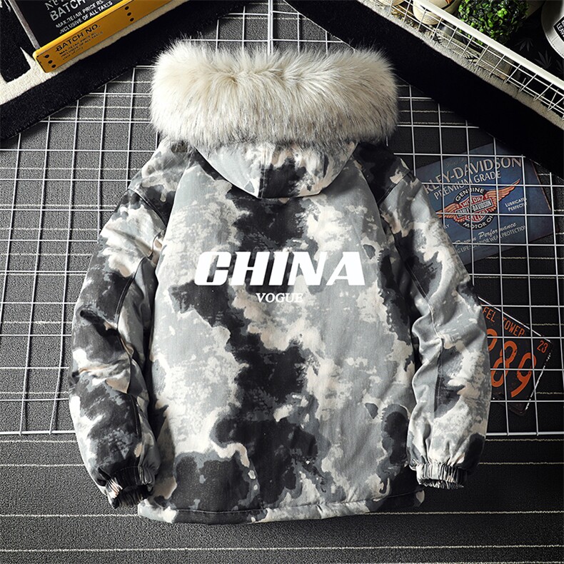 MC49001-P135日系潮衣男大码派克服男工装服外套袄,男装棉衣,电商A040A