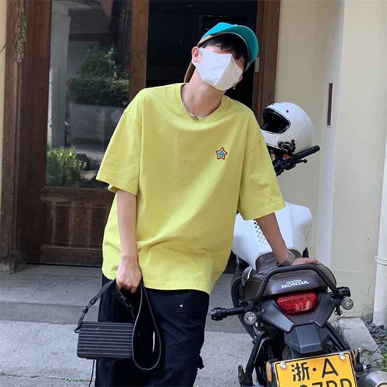 特P35无差价新款时尚夏款百搭短袖T恤-UF3T2032港风,男装T恤,电商A003