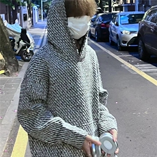 美式复古小香风套头连帽卫衣W123-P55，男装卫衣，星座1109-4