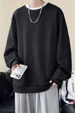 卫衣男秋季新款港风宽松提花套头上衣WY830-特P29，男装卫衣，星座214-3