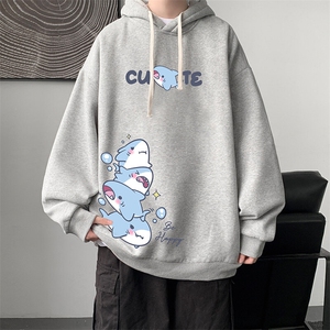 连帽卫衣男大码胖子帽衫大号运动服WY2432-P35图片