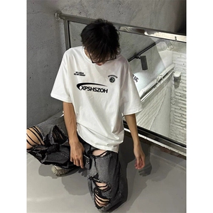潮牌印花纯棉260克短袖ZX0222-特批26图片