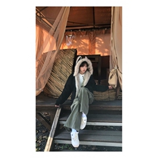 毛领夹棉座山雕猫耳朵外套男女秋冬季加厚情侣装棉衣棉服，男装棉衣，四季星座505