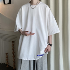 230g重磅纯棉短袖t恤男大码半袖半截袖DX17202-P20，男装T恤，电商A040