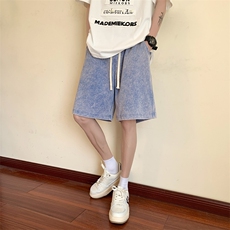 2026夏季重磅美式高街潮牌男水洗短裤XD22906-P40，男装牛仔裤，电商A042