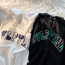 polo领短袖t恤夏季美式复古毛巾绣字母TG56P33，男装Polo衫，星座1116-2