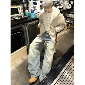 【有货】JRT149LL-特P125 座山雕夹克外套男加绒加厚连帽棉衣图片