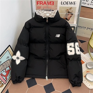 棉服男冬新款面包服棉袄加厚保暖棉衣外套男女日系新款TT9083 P94图片