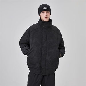 网图加绒加厚派克棉服休闲保暖羊羔棉衣棉袄外套A025-BY15359-P88图片