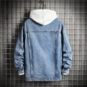 JK829-P65限价88大量现货牛仔夹克肥仔量足破洞印花大码，男装夹克，星座103A