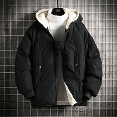 控128加绒面包服男大码羊羔毛棉衣男MY16318-P100，男装棉衣，电商A040A