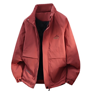秋冬加棉加厚大码工装外套男士帅气立领夹克时尚棉服ZY802-P65图片