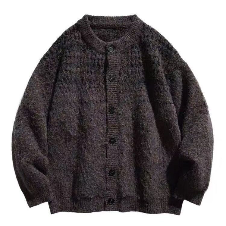 网络图，文艺时尚日系ins原宿百搭简约开衫毛衣XZ302B-1-M2522P65，男装针织衫/毛衣，星座302B-1