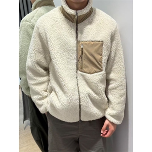 高品 秋冬立领羊羔绒外套摇粒绒夹克加厚保暖舒适男女款A1181-P80图片