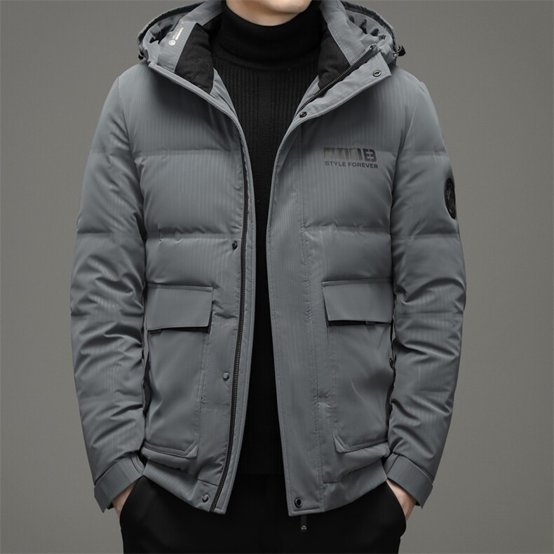 中年连帽羽绒服男冬季中年爸爸2023冬装休闲款外套YLL21070-P305,男装羽绒服,电商B212（原钱塘6029）