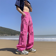 2025新款多巴胺速干分割弯刀裤大码M~4XLXZ604-KG73-P45控58，男装休闲裤，星座604