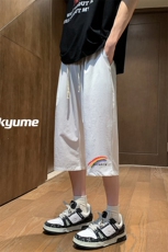 冰丝七分裤男大码速干短裤男五分裤QK72064-P25，男装休闲裤，电商A040