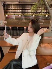 皮毛一体外套，其它，唯品