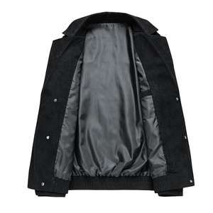 秋冬新款男士翻领灯芯绒休闲西服外套夹克男士上衣JK861-P60图片