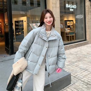 新款 现货主推baby蓝立领羽绒服9923-P245-K368图片