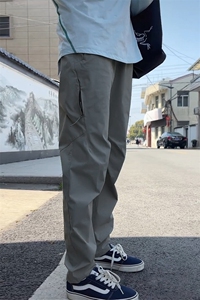 (网图慎用) 特批P35无差价冰感冰丝防泼水百搭速干休闲裤男K5970B图片