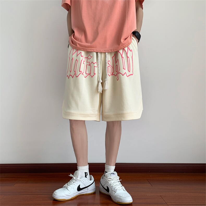 大码高品质发泡印花麻绳织带五分裤DK59P38控55,男装牛仔裤,四季星座806