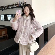网纱风真毛边羽绒50绒2D0132661P295K439，女装羽绒服，2D013