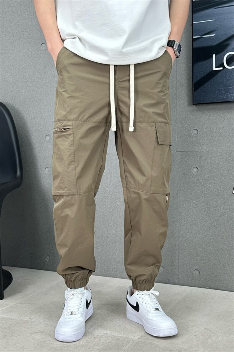男束脚工装裤休闲大口袋休闲长裤A329-K10-P48,男装工装外套,电商A329