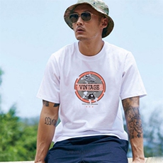 纯棉2026夏季新款男士潮流印花大码短袖T恤打底衫1210-2-9926-P15，男装T恤，星座1816-2（原1210–2）