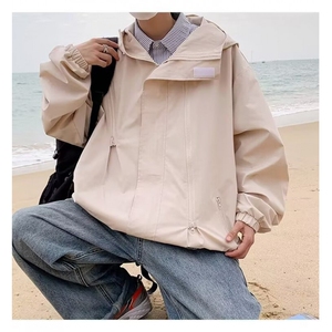 P35冲锋衣CFY001黑色/红色/卡其色/绿色/咖色M-3XL图片