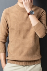CA209177钱塘2020-2中年男士秋季新款厚款时尚休闲羊毛衫P122，男装针织衫/毛衣，钱塘207-2