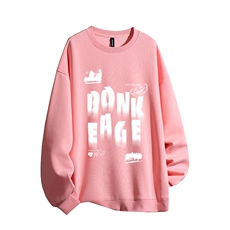 得物供货、复合重磅420克现货圆领卫衣宽松HD019-1-HMY308-P35，男装卫衣，电商019-1