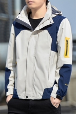 2024秋季新款情侣冲锋衣外套防水防风男女外套夹克冲锋衣JK552-48，男装夹克，星座1402-2