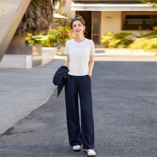 2025年夏季两件套时尚潮流，女装套装/套裙，秀美人生