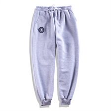 秋冬加绒加厚卫裤男宽松大码休闲运动裤子QT5070，男装休闲裤，星座810(原QT5070)