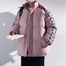 港风2026新品冬季宽松情侣装男装棉衣棉服冬装加厚外套D001-P105，男装棉衣，星座717