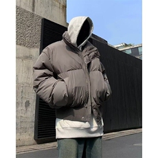棉服男韩版潮流高街帅加厚保暖2024冬季新款ins棉衣外套MF090-P85，男装棉衣，星座412-2