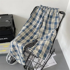 男新款青少年时尚休闲格子裤FK62P30，男装休闲裤，星座1116-2