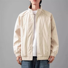 现货美式休闲加厚雪山棉衣夹克外套立领纯色三防户外工装棉服，男装夹克，电商A486